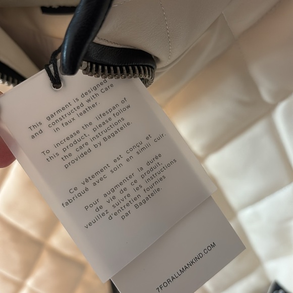 NWT! 7for all mankind jacket - Picture 2 of 3